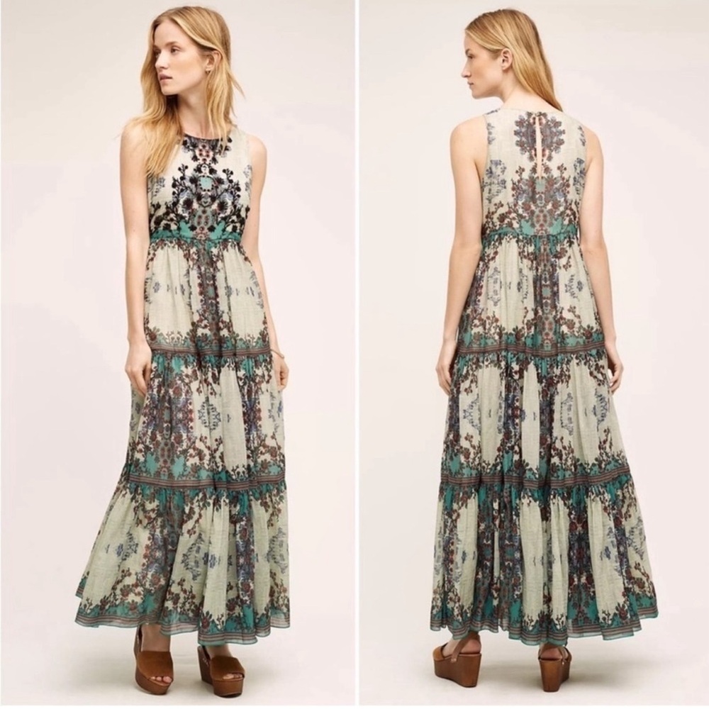 Anthropologie Bhanuni by Jyoti Madera Maxi Dress